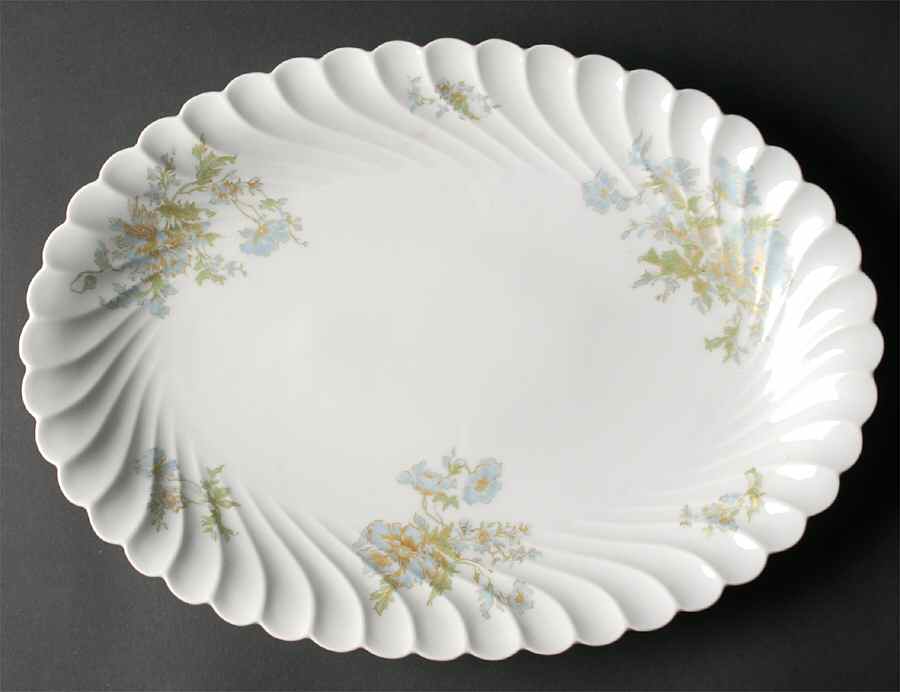 Margaux 14" Oval Serving Platter by Haviland-1