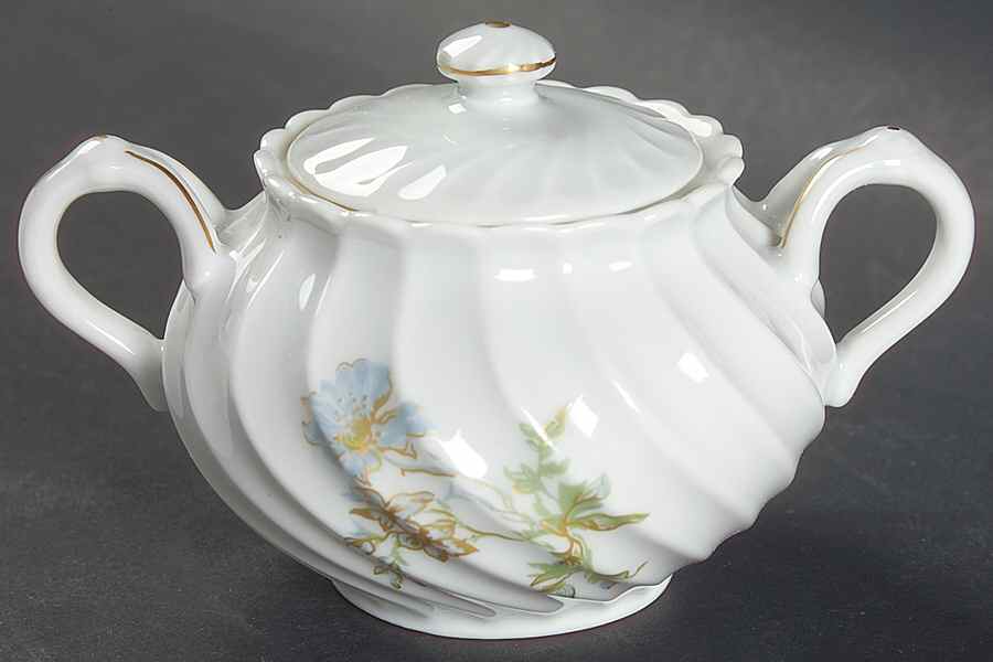 Margaux Mini Sugar Bowl & Lid by Haviland-1