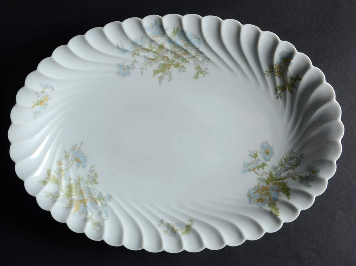 Margaux 13" Oval Serving Platter by Haviland-1