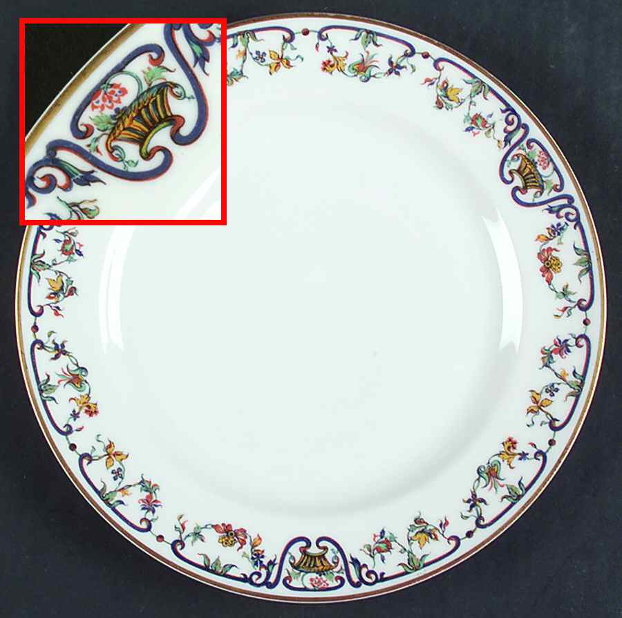 Marguerite Luncheon Plate by Haviland-1