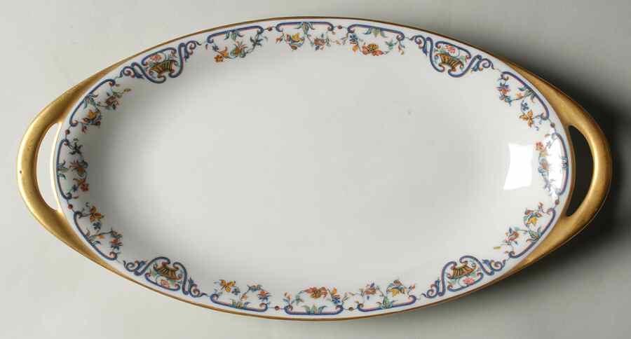 Marguerite Bread Tray by Haviland-1
