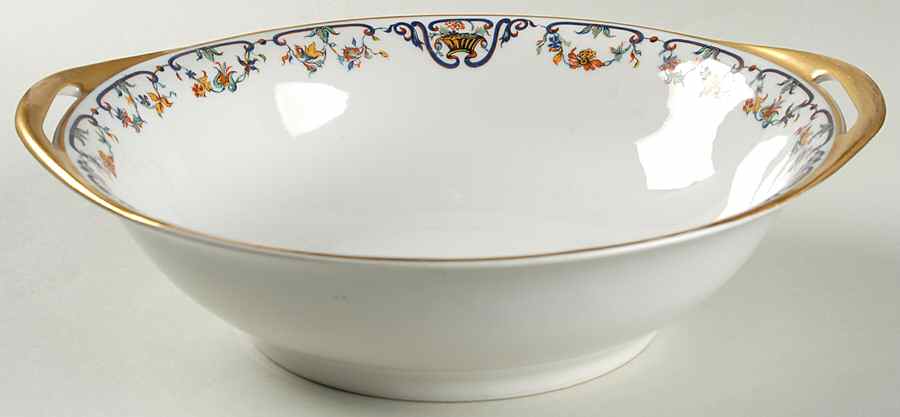 Marguerite 10" Round Vegetable Bowl by Haviland-1
