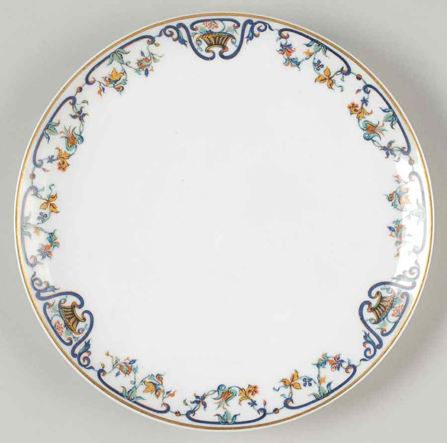 Marguerite Coupe Salad Plate by Haviland-1