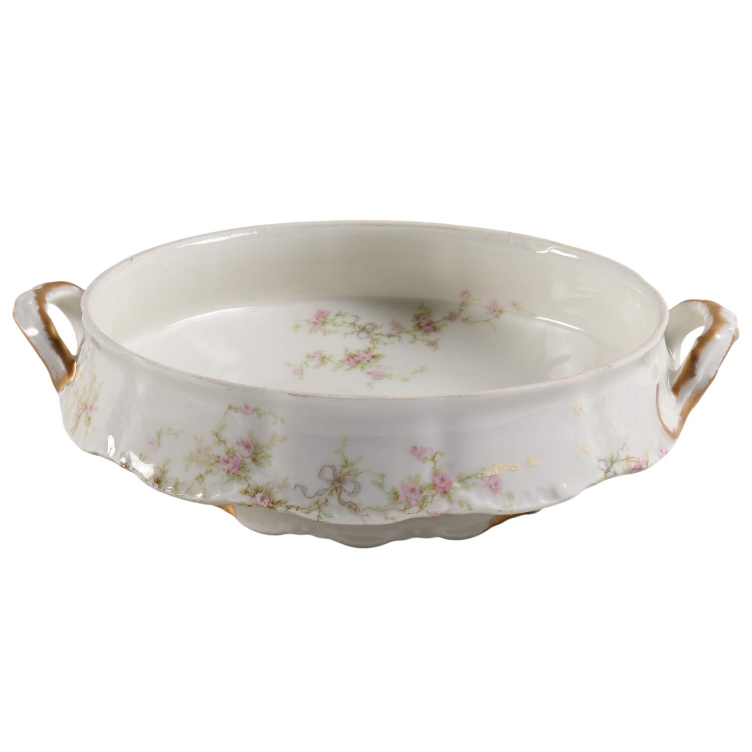 Marie (Scattered Flowers) Round Vegetable No Lid by Haviland-1