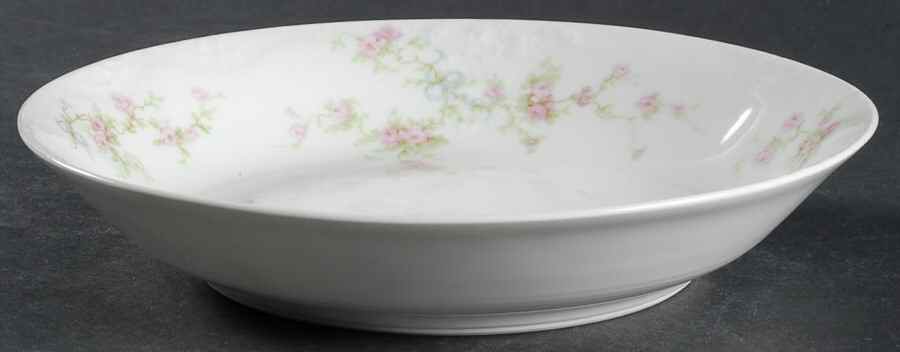 Marie (Scattered Flowers) Coupe Soup Bowl by Haviland-1