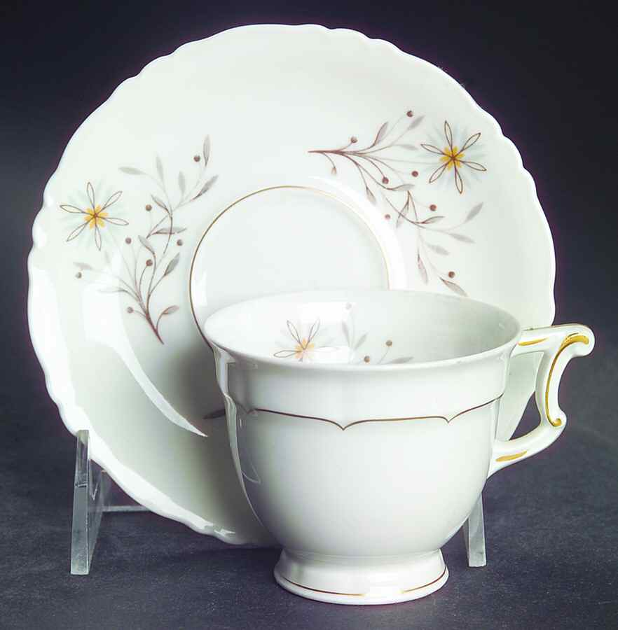 Marnelle Footed Demitasse Cup & Saucer Set by Haviland-1