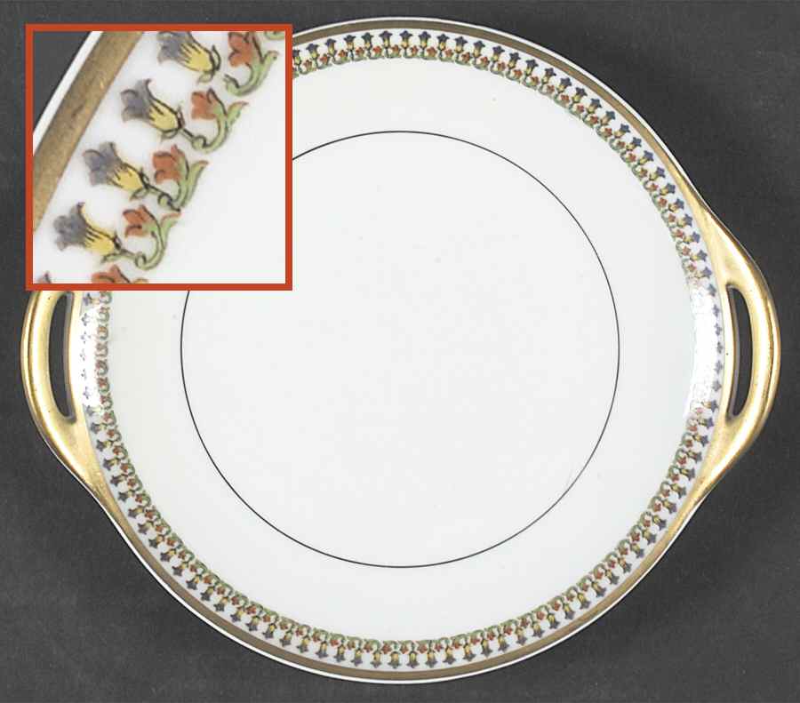 Marquette Mint Dish by Haviland-1