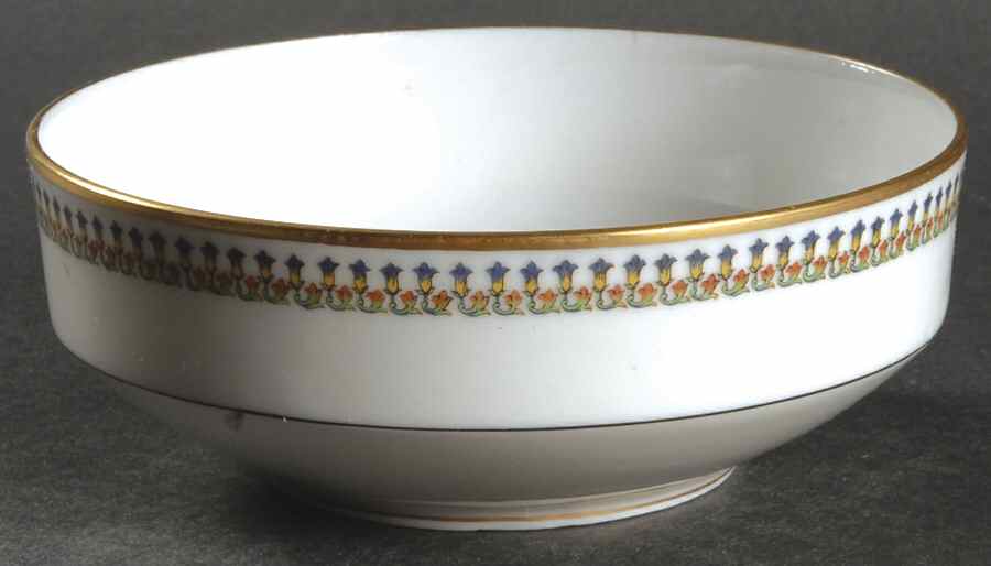 Marquette Cranberry Bowl by Haviland-1