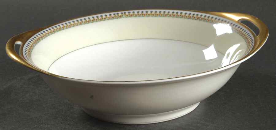 Marquette 9" Round Vegetable Bowl by Haviland-1