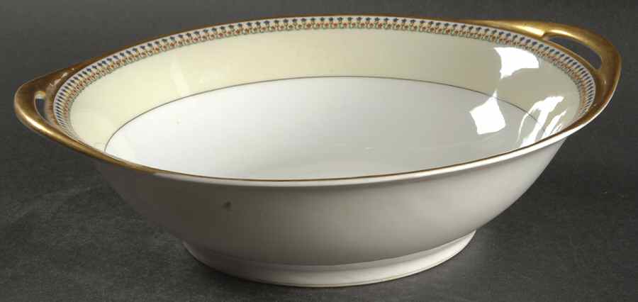 Marquette 10" Round Vegetable Bowl by Haviland-1