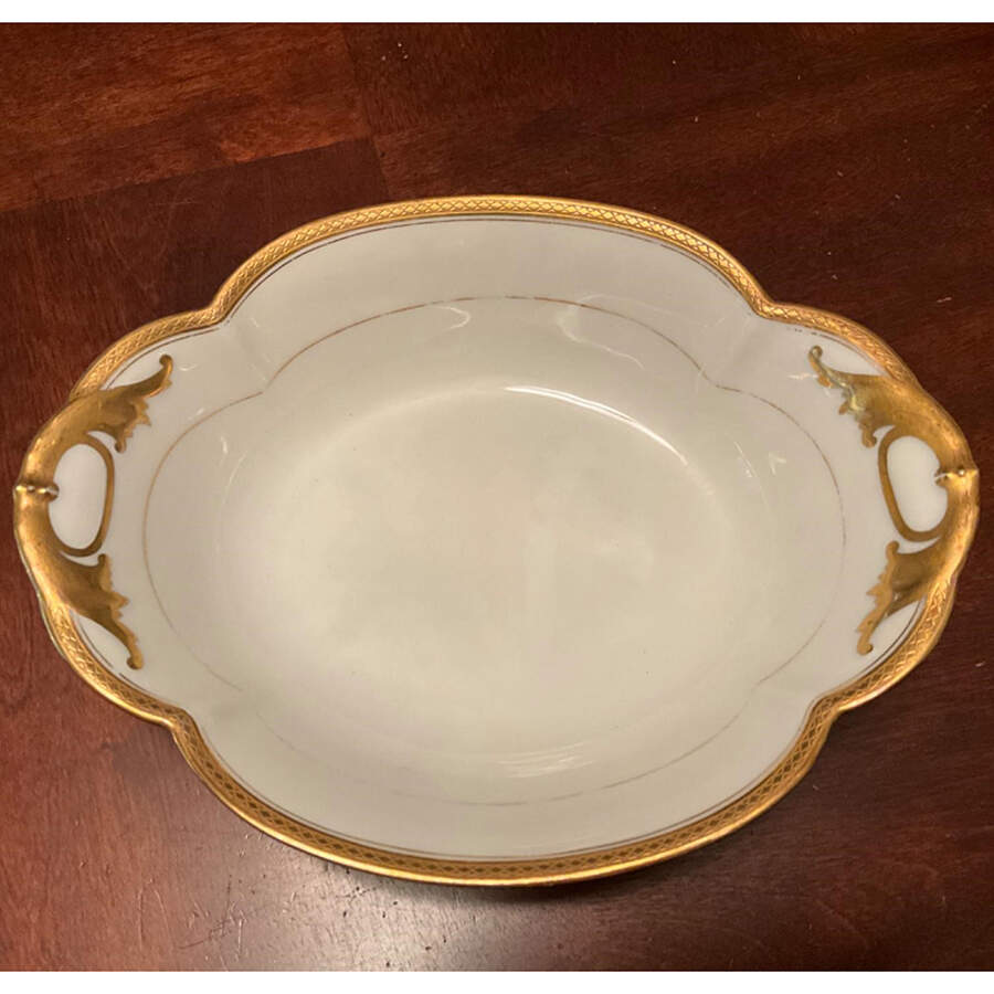 Marquis  9" Oval Vegetable Bowl by Haviland-1