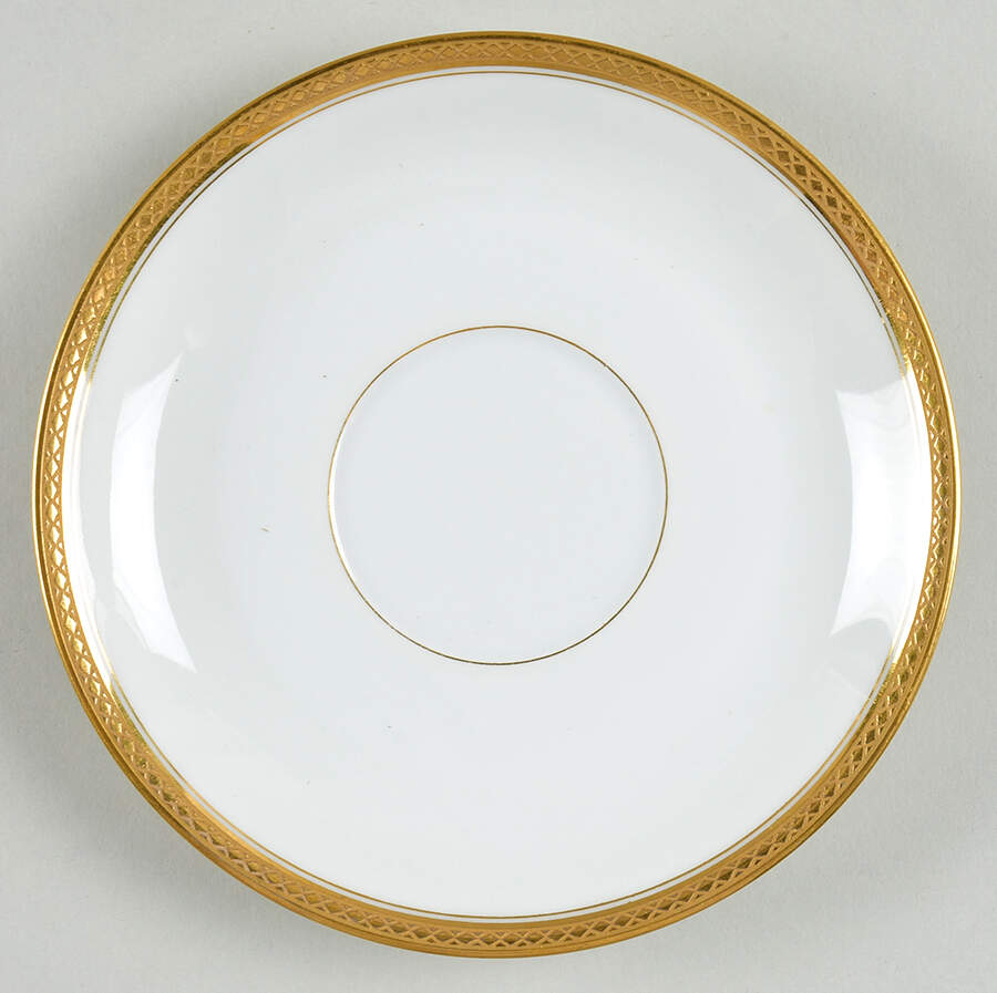 Marquis  Saucer for Flat Cup by Haviland-1