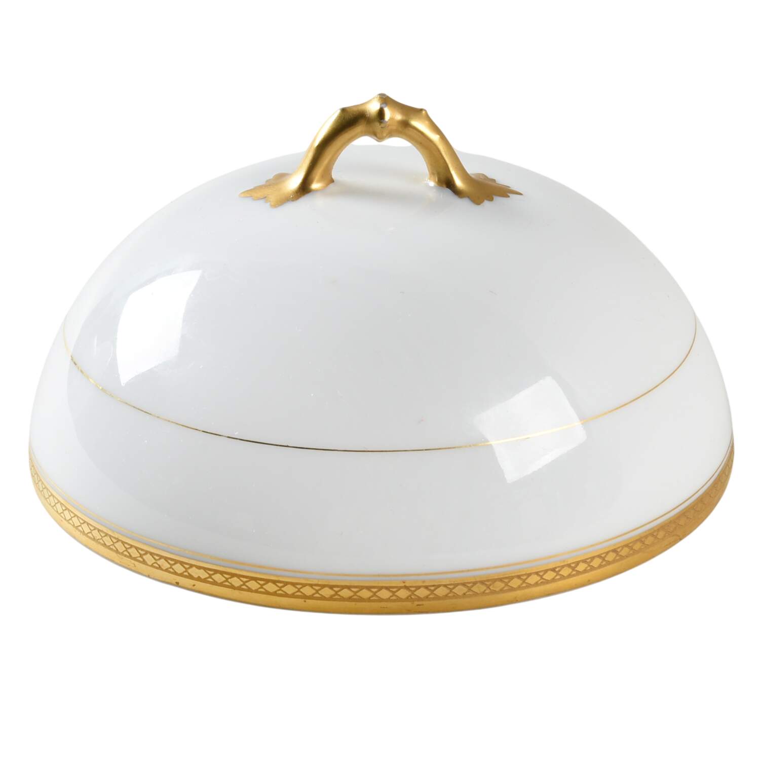 Marquis  Lid for Round Butter by Haviland-1