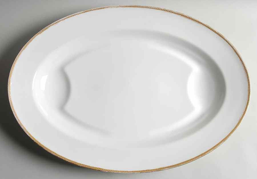 Marquis  20" Oval Serving Platter by Haviland-1