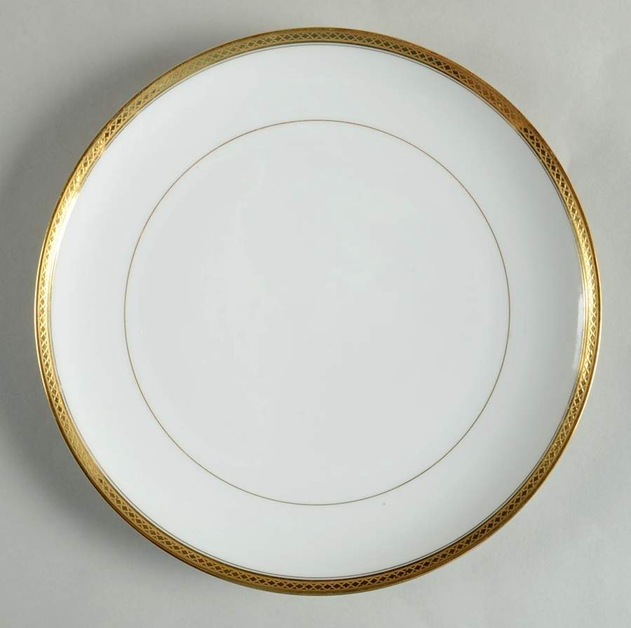 Marquis  Coupe Luncheon Plate by Haviland-1