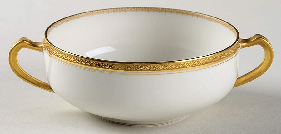 Marquis  Flat Cream Soup Bowl by Haviland-1