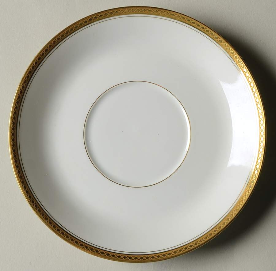 Marquis  Saucer for Flat Cream Soup Bowl by Haviland-1