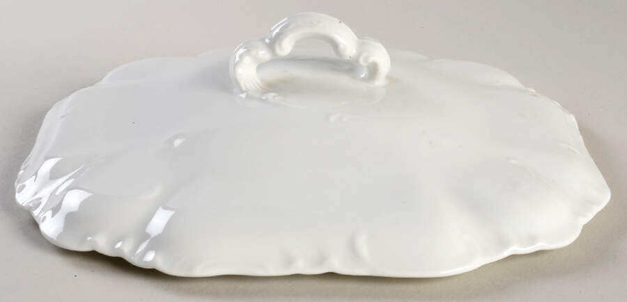 Marseille (All White) Lid for Rectangular Vegetable by Haviland-1