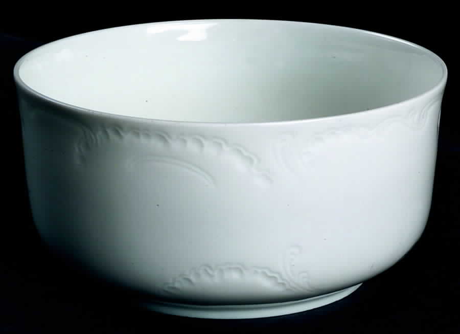 Marseille (All White) Cranberry Bowl by Haviland-1