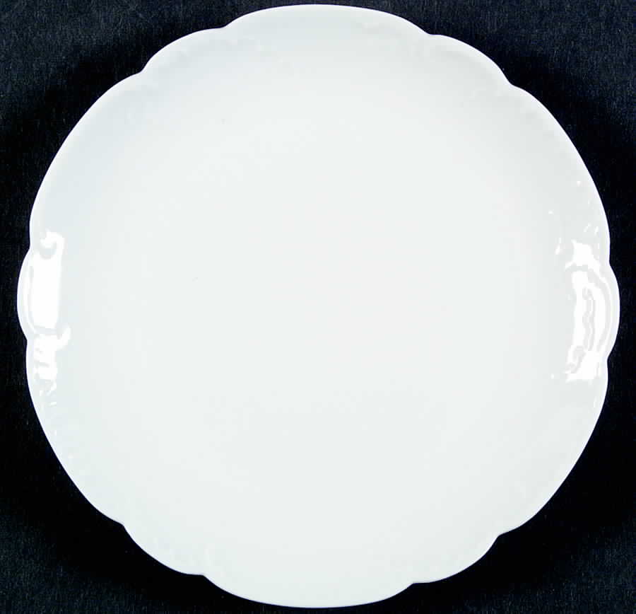 Marseille (All White) Coupe Bread & Butter Plate by Haviland-1