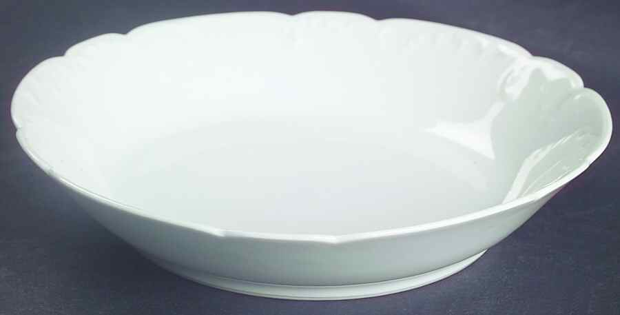 Marseille (All White) Coupe Soup Bowl by Haviland-1