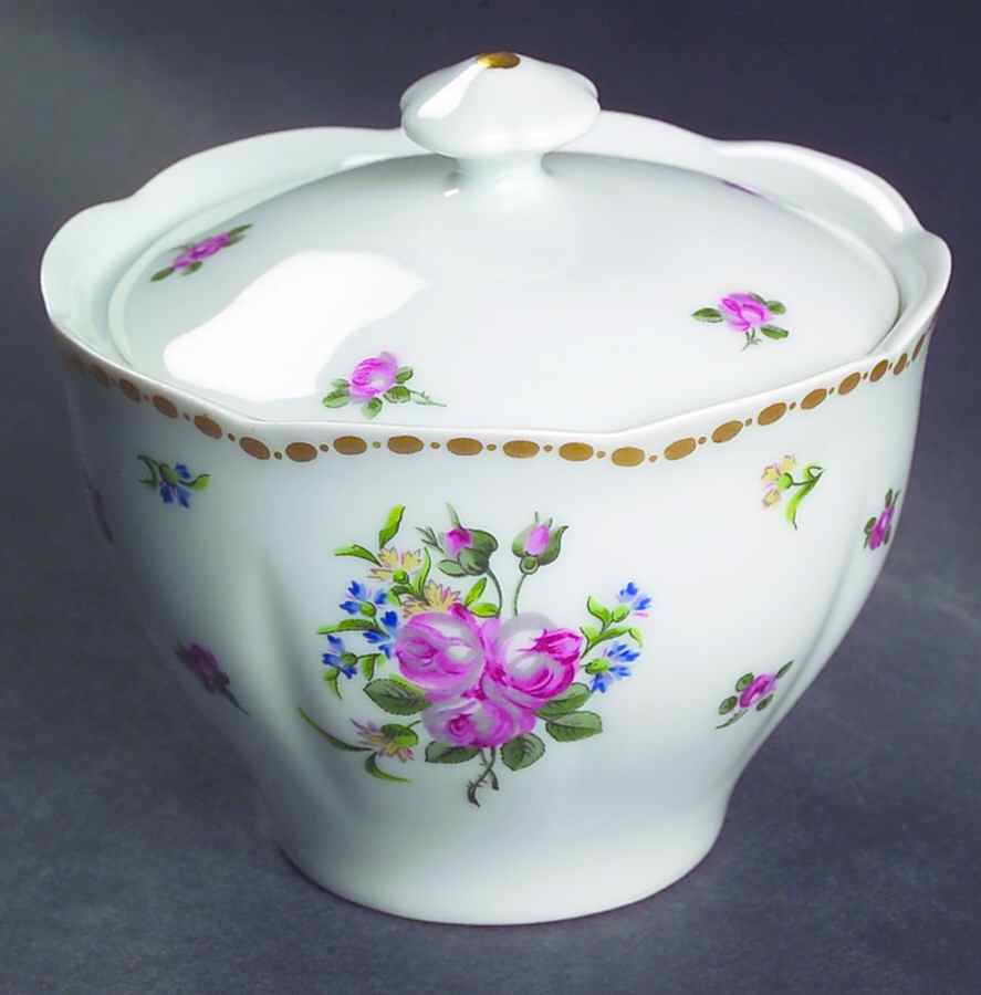 Marval Sugar Bowl & Lid by Haviland-1