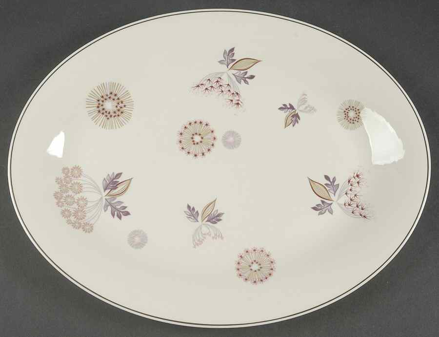 Meadow Lace 14" Oval Serving Platter by Haviland-1