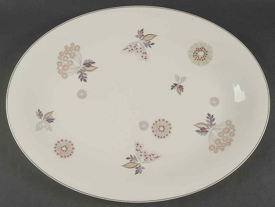 Meadow Lace 16" Oval Serving Platter by Haviland-1