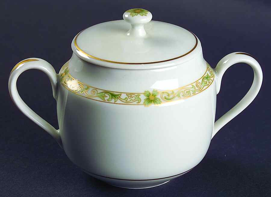 Meurice Sugar Bowl & Lid by Haviland-1