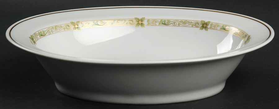 Meurice 9" Oval Vegetable Bowl by Haviland-1