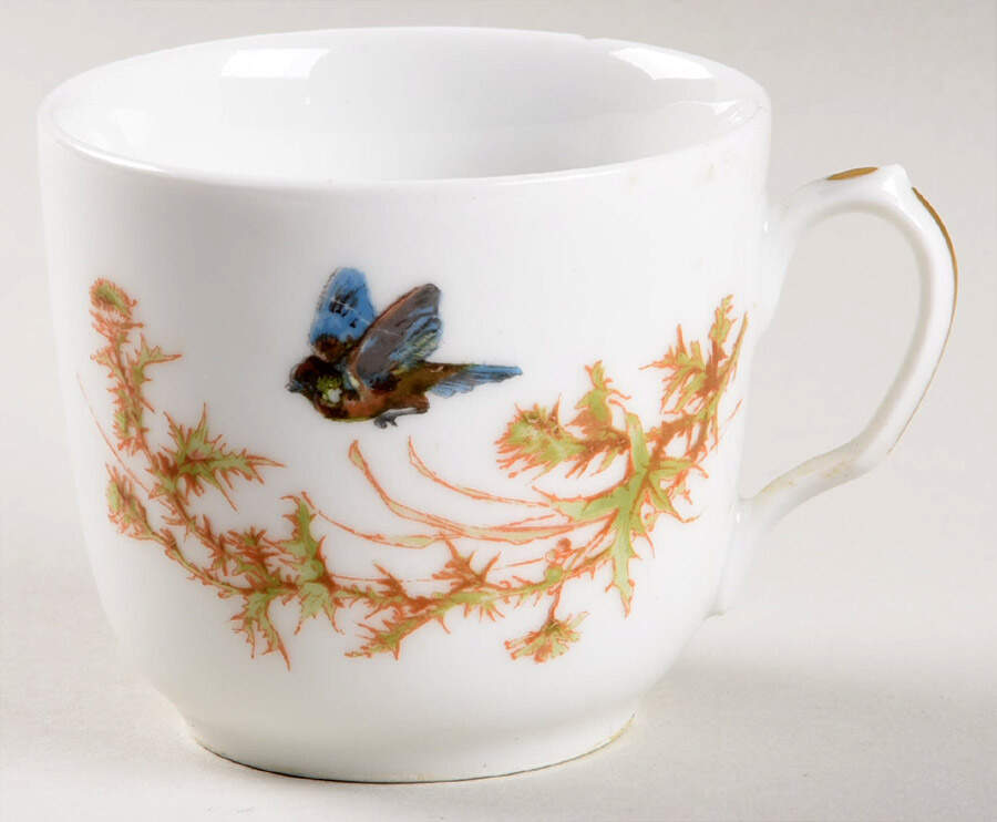Meadow Visitors (Smooth, No Trim) Flat Cup by Haviland-1