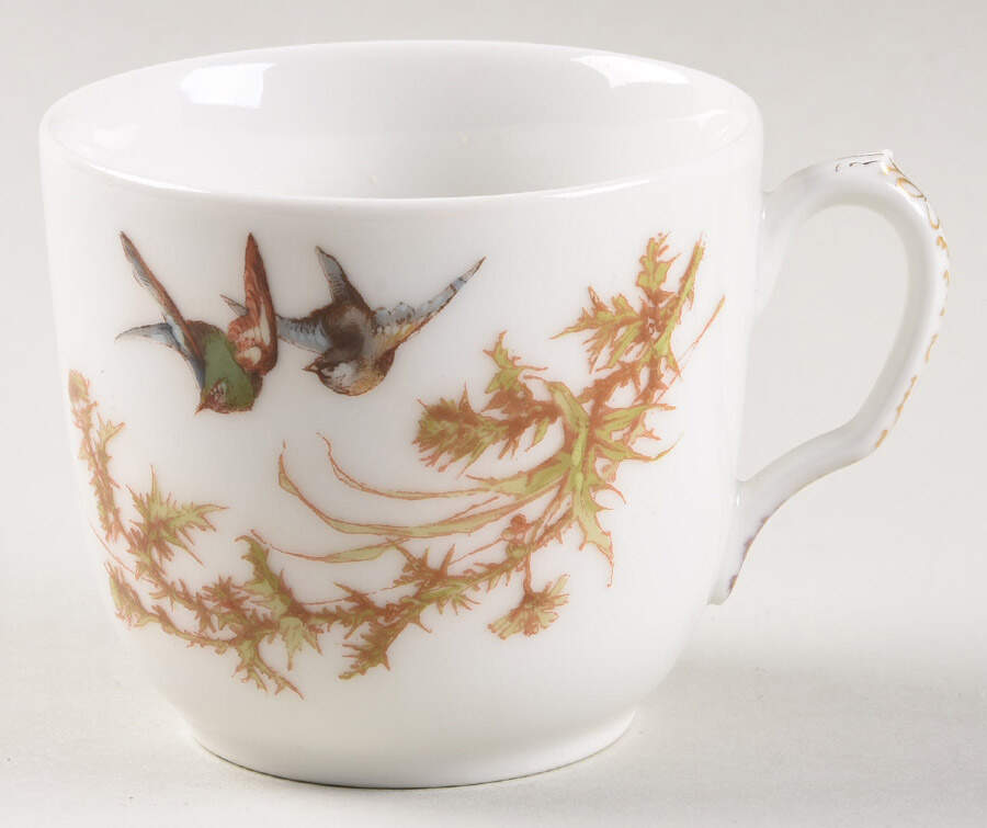 Meadow Visitors (Smooth, No Trim) Flat Cup by Haviland-1