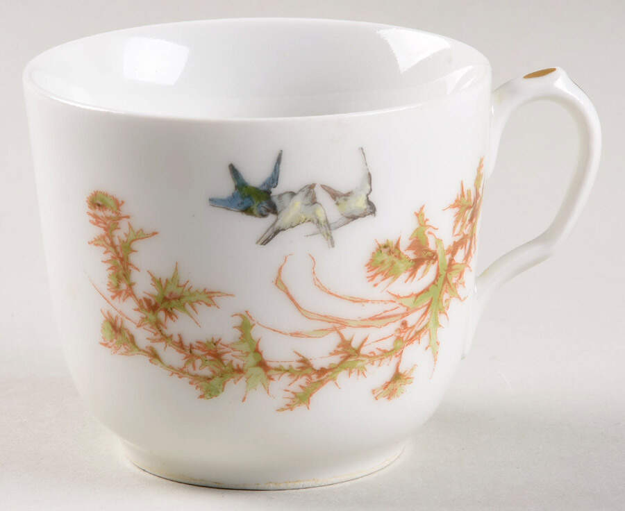 Meadow Visitors (Smooth, No Trim) Flat Cup by Haviland-1