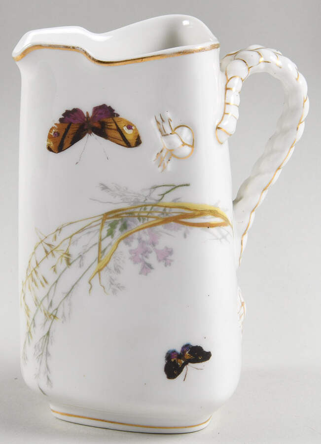 Meadow Visitors (Smooth, No Trim) Creamer by Haviland-1
