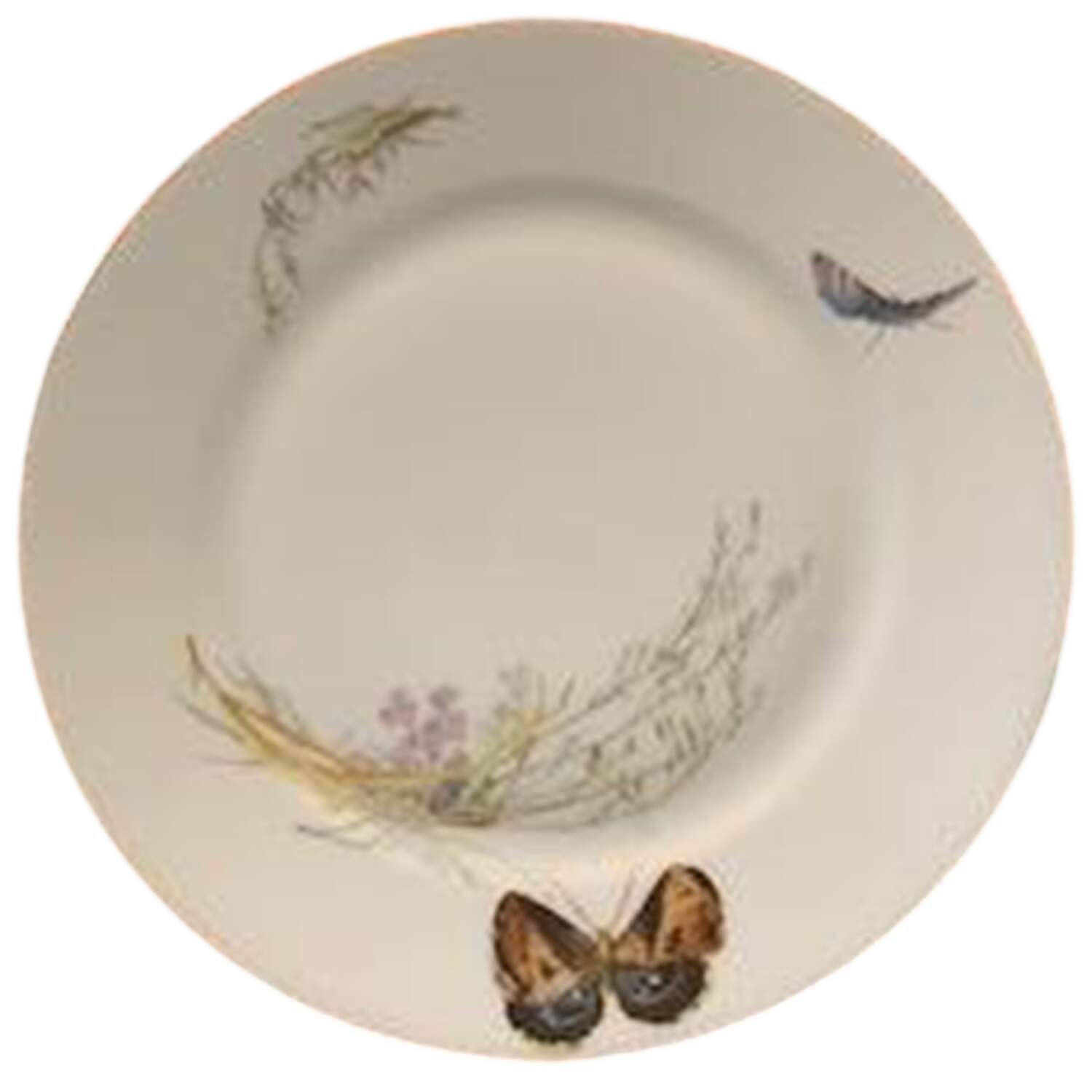 Meadow Visitors (Smooth, No Trim) Salad Plate by Haviland-1