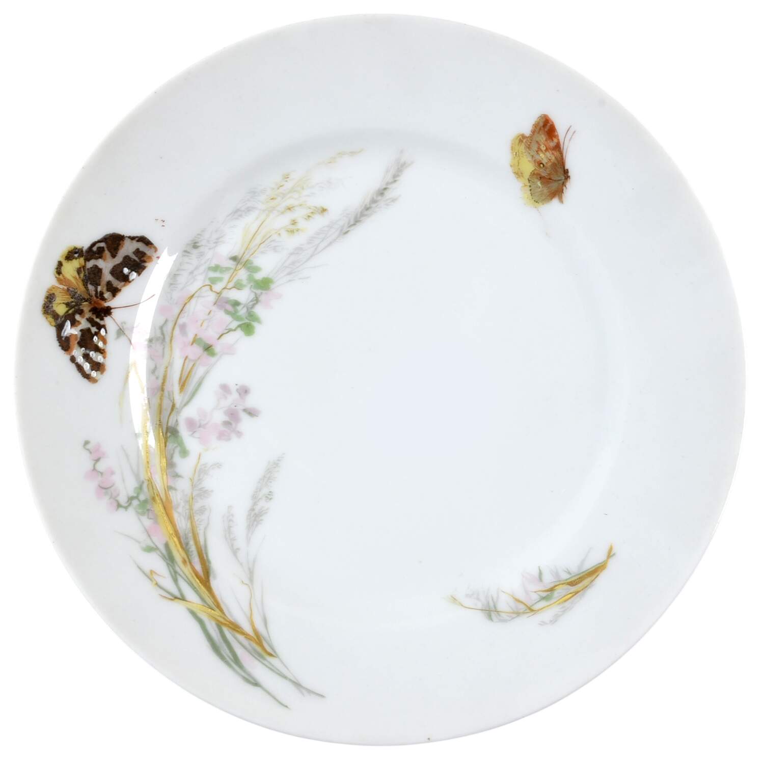 Meadow Visitors (Smooth, No Trim) Luncheon Plate by Haviland-1