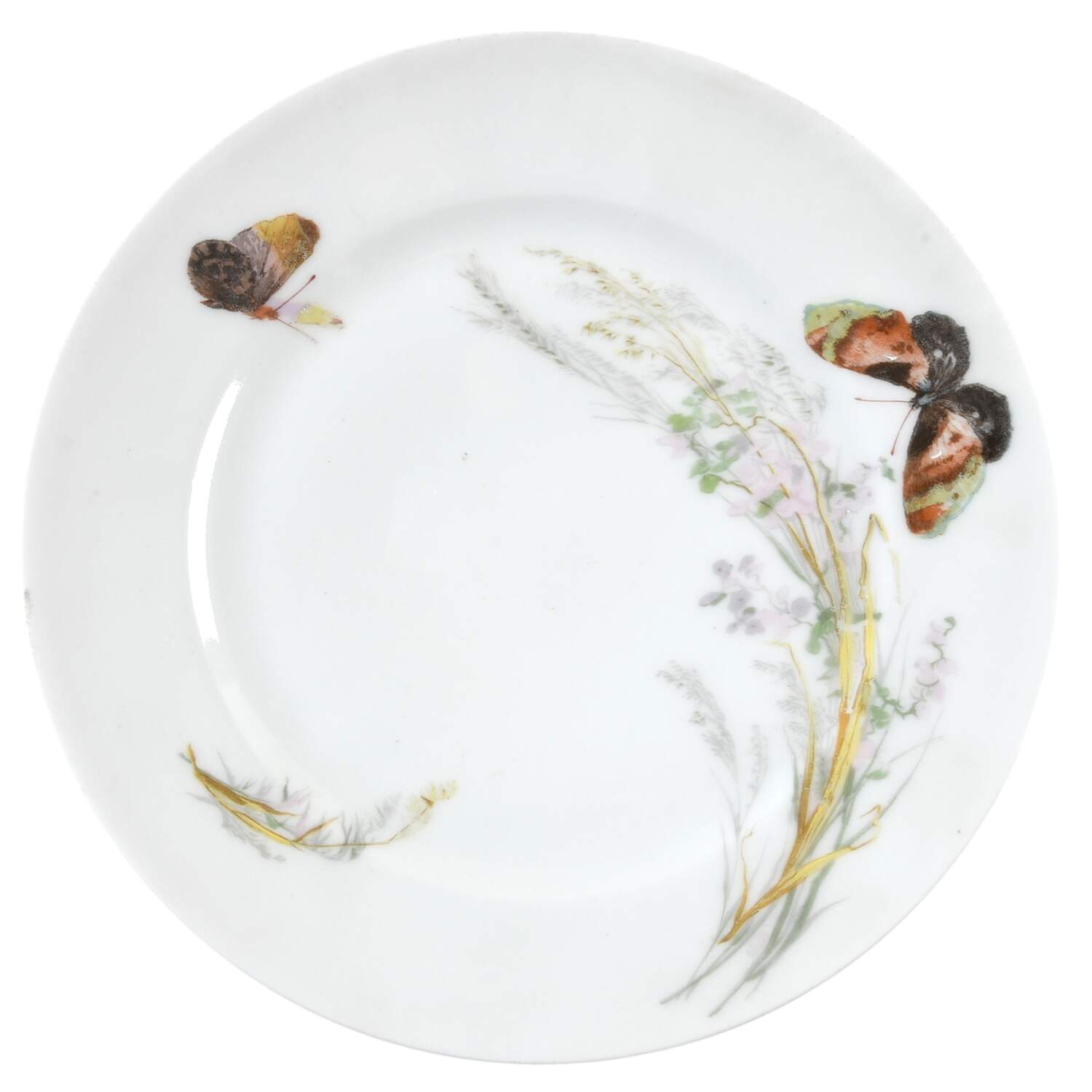 Meadow Visitors (Smooth, No Trim) Luncheon Plate by Haviland-1