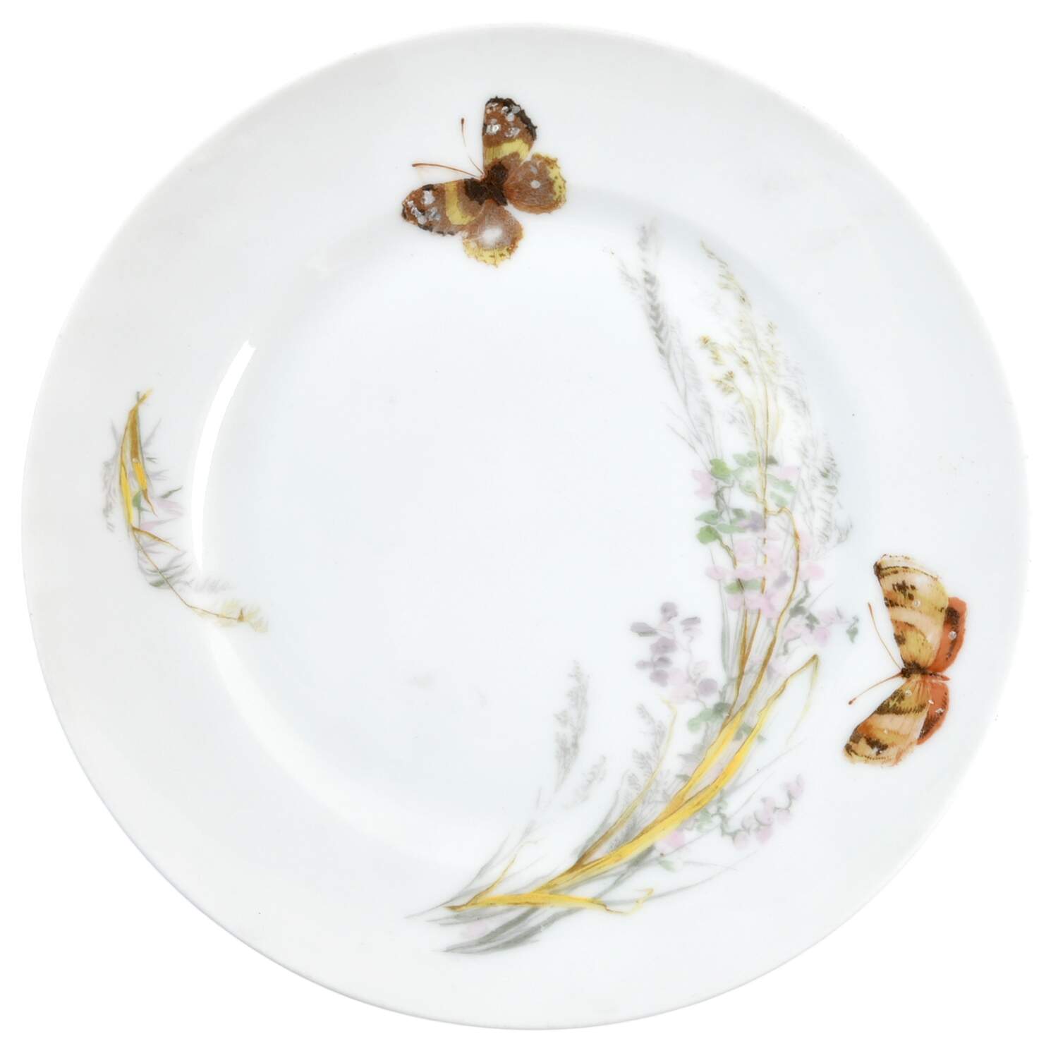 Meadow Visitors (Smooth, No Trim) Luncheon Plate by Haviland-1