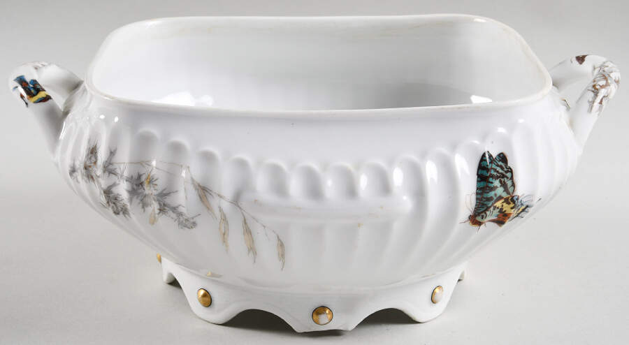 Meadow Visitors (Blank 413) Tureen No Lid by Haviland-1