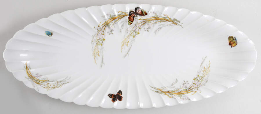 Meadow Visitors (Blank 413) 24" Fish Platter by Haviland-1