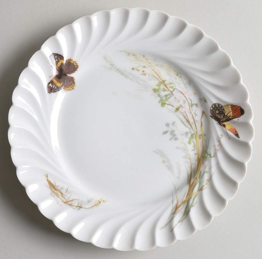 Meadow Visitors (Blank 413) Luncheon Plate by Haviland-1