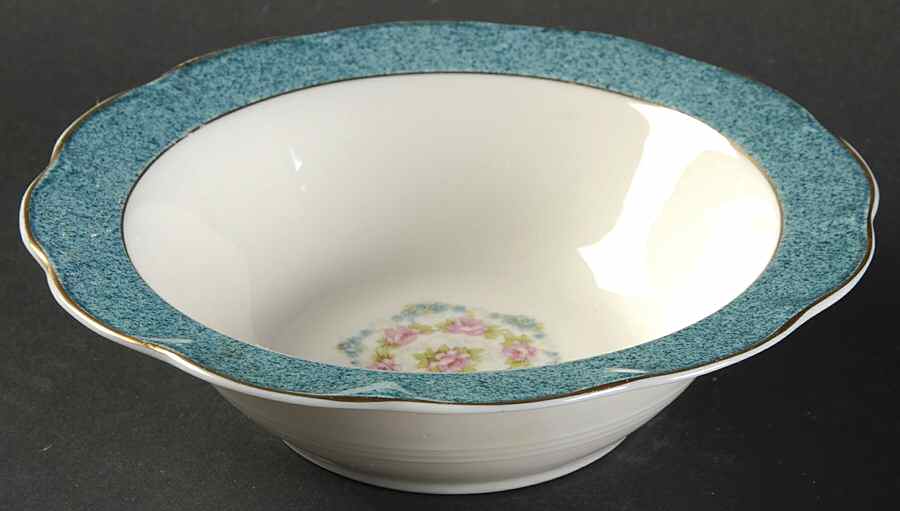 Mezzatint Blue Rim Cereal Bowl by Haviland-1
