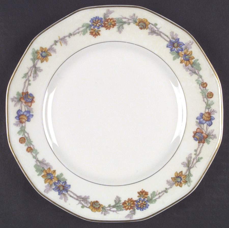 Miami Cream Dinner Plate by Haviland-1