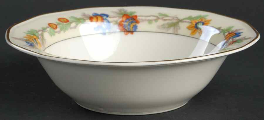 Miami Cream Rim Cereal Bowl by Haviland-1
