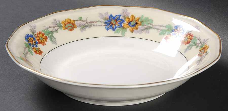 Miami Cream Coupe Soup Bowl by Haviland-1
