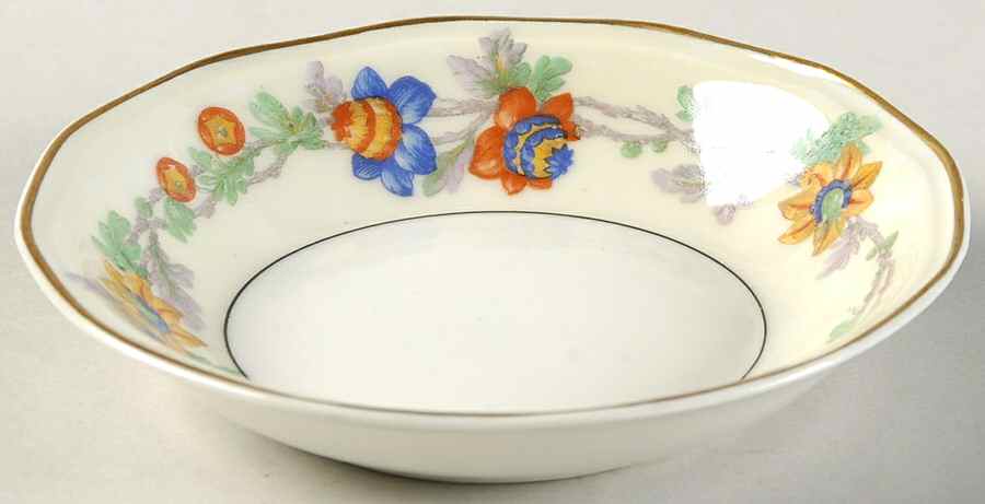 Miami Cream Fruit/Dessert (Sauce) Bowl by Haviland-1