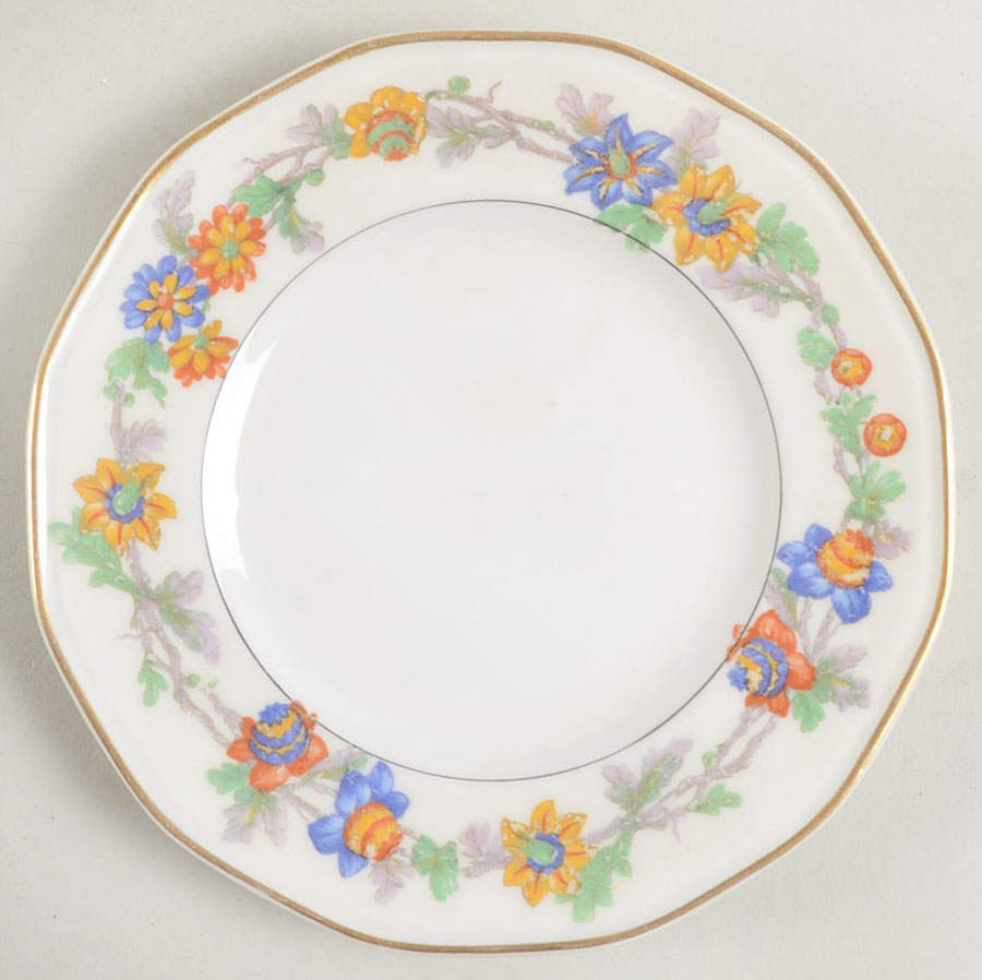 Miami White Bread & Butter Plate by Haviland-1