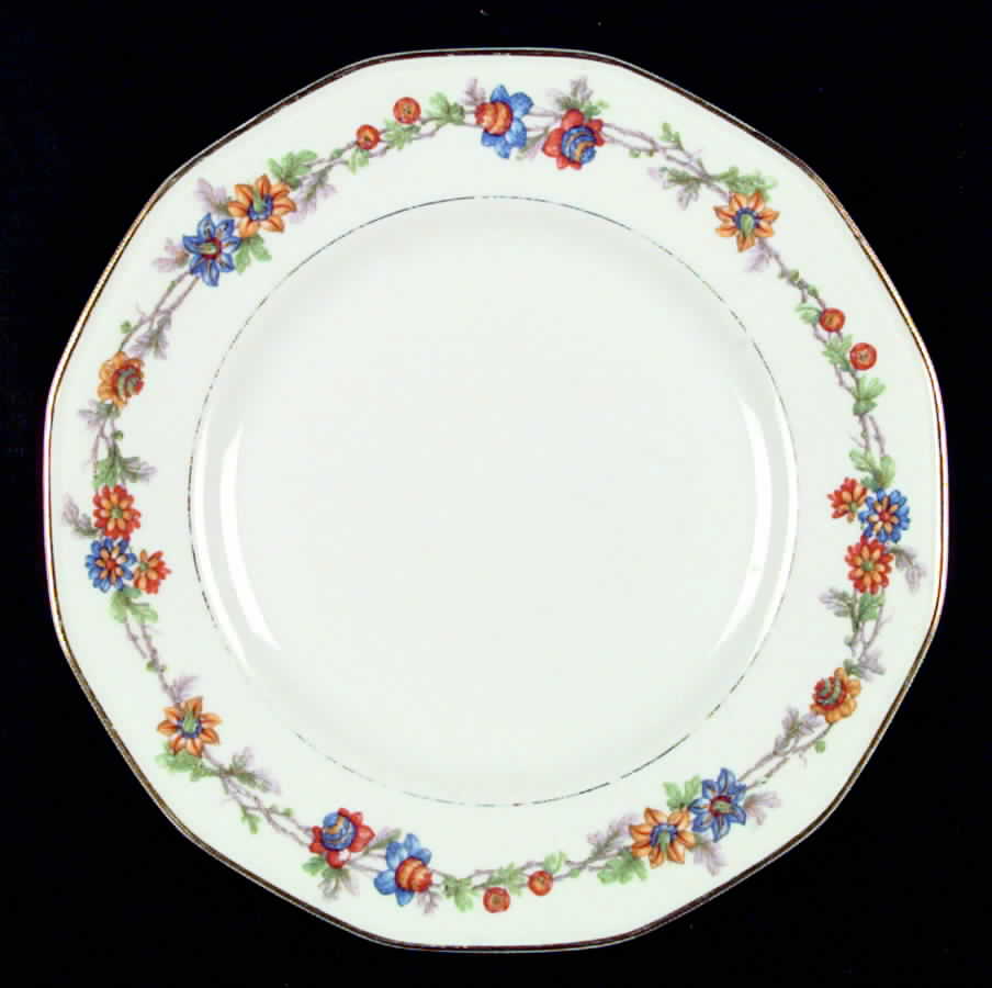 Miami White Dinner Plate by Haviland-1