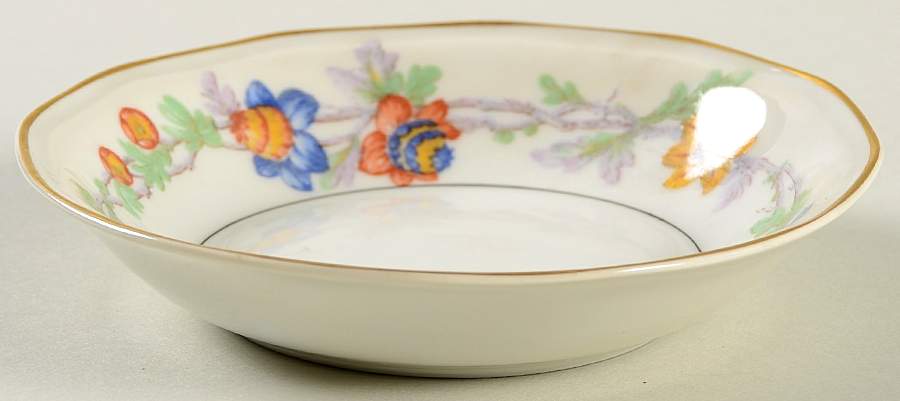 Miami White Fruit/Dessert (Sauce) Bowl by Haviland-1