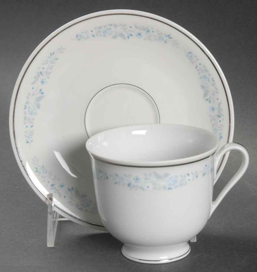 Michelle Footed Cup & Saucer Set by Haviland-1